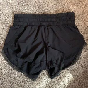 Black high waisted lululemon shorts, size 2. $20
